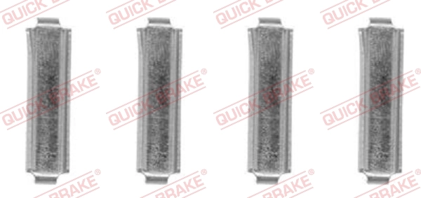 Accessory Kit, disc brake pad